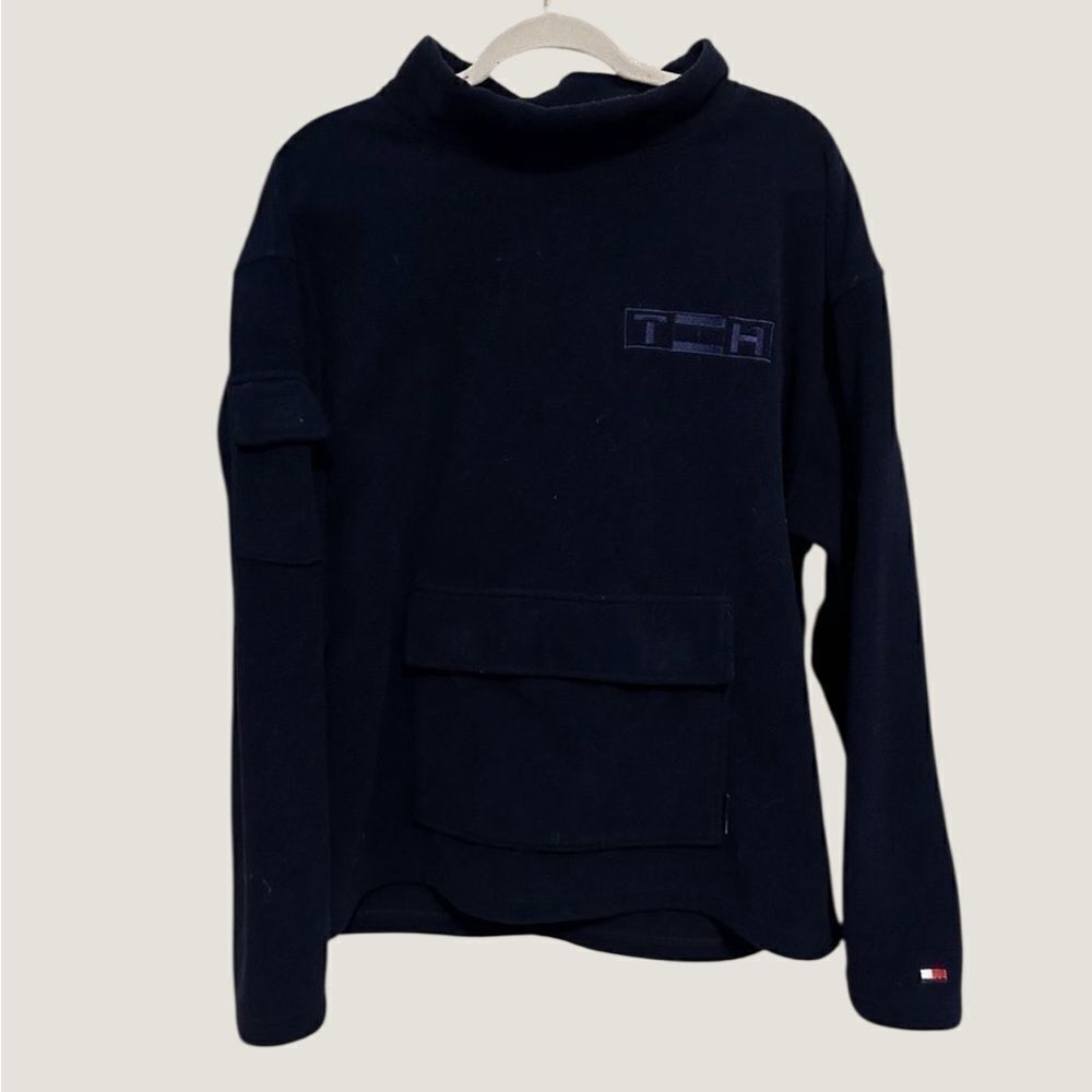 ✨3/$25✨ Vintage Tommy Hilfiger Fluffy Fleece Jacket
